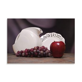 Gango Home Décor Pitcher with Fruit II, Fine Art Photograph by: C. Thomas McNemar; One 36x24in Fine Art Paper Giclee Print