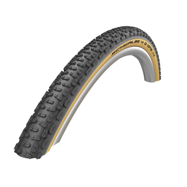SCHWALBE - G-One Ultrabite Off Road and Gravel Tubeless Folding Bike Tire | Multiple Sizes | Performance Line, Addix, RaceGuard | Black/Tan