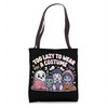 Too Lazy to Wear a Costume Cute Kid Monsters Tee Tote Bag