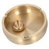 Brass Ashtray Handcrafted Modern Stylish Style Easy Cleaning Portable Decorative