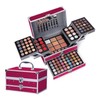 Kit De Maquillaje Paleta Rosa Malubero maletín de maquillaje