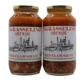 INGRASSELINO™ Red Clam Sauce (24 oz) 2 pack