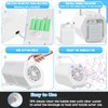 Babuloo Bubble Machine, Automatic Bubble Blower Machine 15000+ Bubbles Per