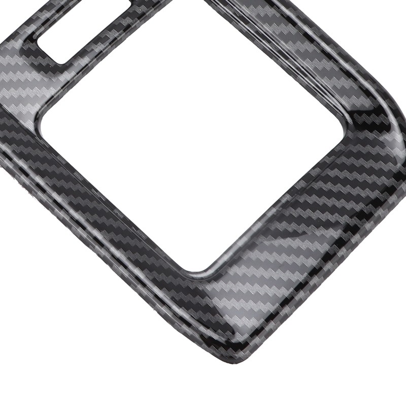 Rear Air Conditoner Outlet Vent Cover Panel Trim Carbon Fiber