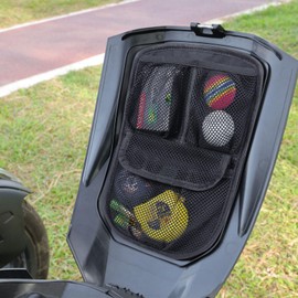 TQROBN Ryker Glove Box Lid Organizer, for Can Am Ryker Rally Edition 2019-2024,for Can Am Sport 2022 2023 2024,Ryker Accessories 3 Mesh Pocket Storage Organizer