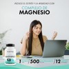 Mantra Nutrition Complejo Magnesio 365 Cápsulas Formuladas Citrato Glicinato Glu