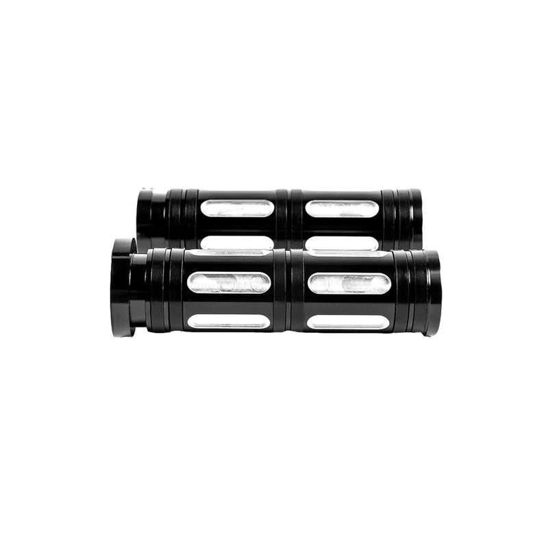 Baceyong 2x Motorcycle Grips, Universal 25mm Grip Bar Waterproof Non