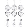 3 Sets Bird Frighten Devices for Outside, 3D Reflective Stainless