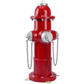 Elenon Garden Fire Hydrant Outdoor Statue Decorative for Dog to Peed on, 14.5" Fire Hydrant Puppy Pee Training Post, Gadrden Yard Lawn Backyard Ornament Decoration Firefighter Gifts for Men