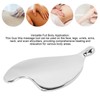 Stainless Steel Gua Sha Board Puffiness Reduction Lymphatic Drainage Heart
