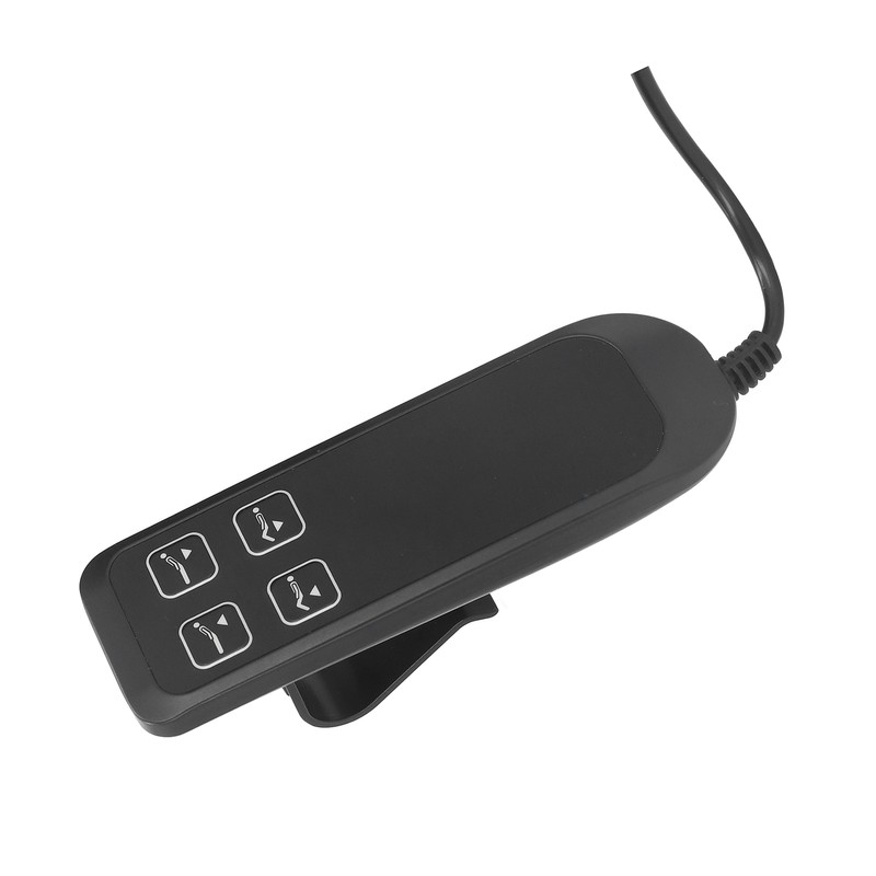 Black Electric Power Recliner Switch Simple Operation Electric Sofa Controller