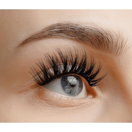 VieVie False Lashes Strip Fake Eyelashes Natural to Dramatic Look Faux Mink Eye Lash Lightweight Wispies 7 Pairs