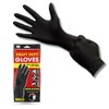 Heavy-Duty Black Rubber Gloves – Large (1 Pair) for Cleaning, Gardening & Household Tasks