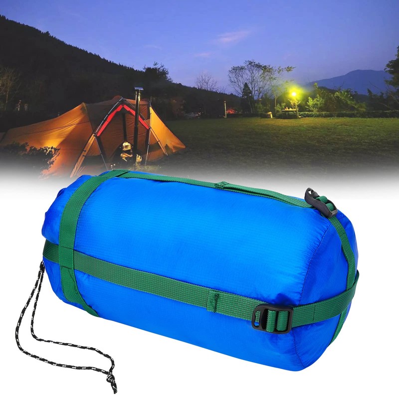 MOPHOEXII Compression Sack，10L Compression Stuff Sack, Water-Resistant & Ultralight Sleeping