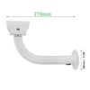 Multibao Heavy Duty 27cm/37cm/50cm Long Arm Adjustable 360° Mounting Wall