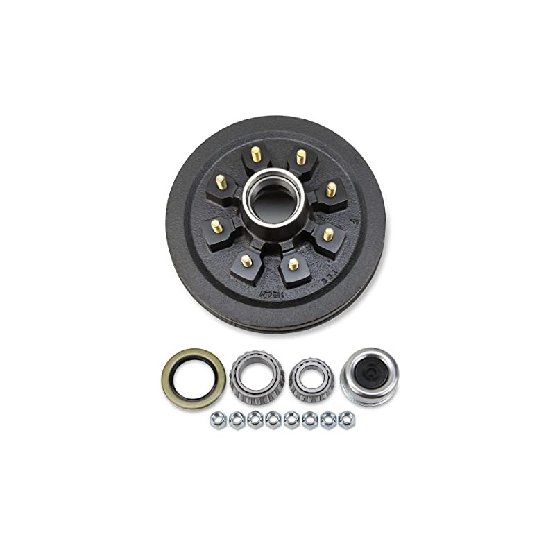 LIBRA Trailer Brake Drum Kit 12x2 8 on 6.5" B.C.