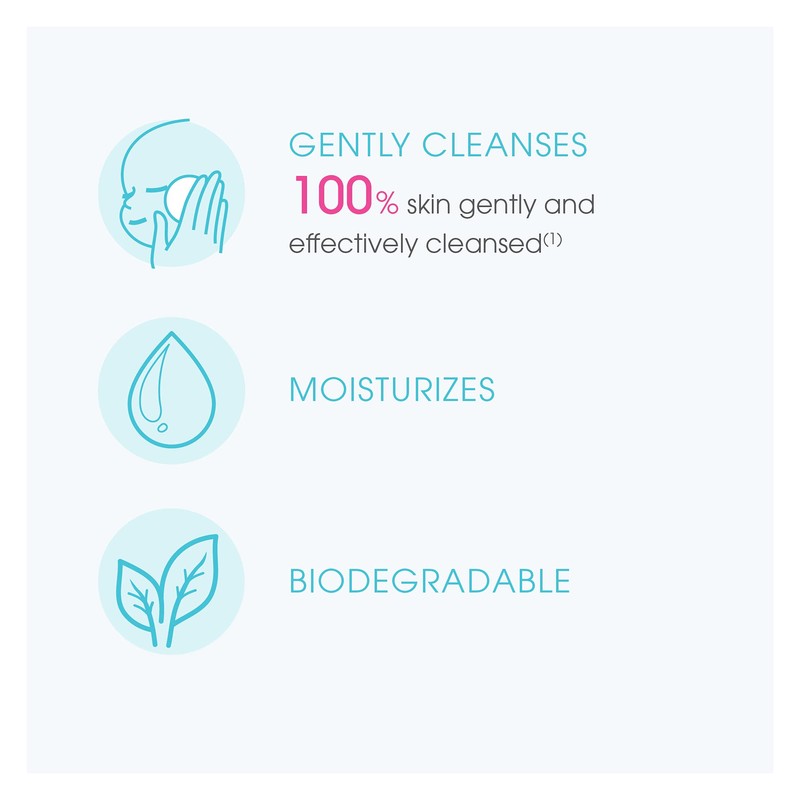 Bioderma ABC Derm H2O, Reinigungstücher, 60 Stück