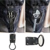 QIAOTLB Hammer Holder Loop Tool Belt Flashlight Holder Belt Flashlight