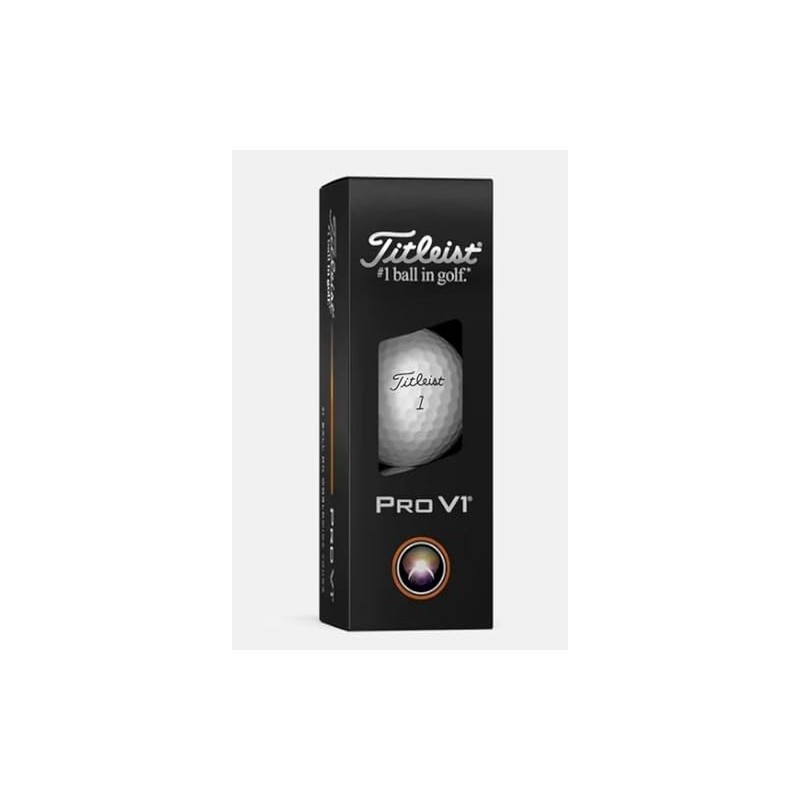 Titleist Pro V1 Golf Balls (White, 3pk) 1 Sleeve 2025