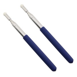ZQIY 2PCS Retractable Teacher Pointer Large Screen Whiteboard Presentation Pin Blackboard for Coach Classroom Retractable Whiteboard Pointer Extends to 39 inch Blue