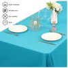 6 Pack Teal Tablecloth 60 x102 inch Polyester Table Cloth