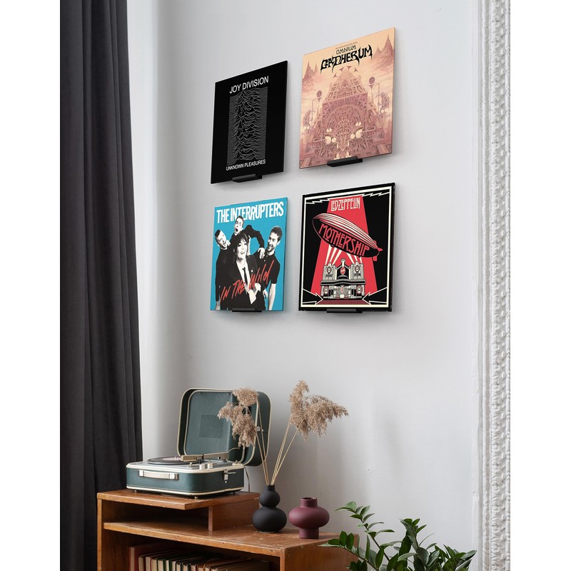 NewGround Designs Vinyl Record Wall Mount (Pack of 4) LP