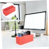 TEHAUX 10grids Cell Phone Storage Organizer Box Slot Desktop for