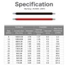 EvZ 18 AWG Silicone Wire 33ft, Ultra Flexible 2 Conductor