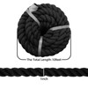 VEIZEDD Natural Cotton Rope 1 Inch x 10 Feet Thick