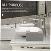 Ipetboom Rectangular Tissue Box Cover with PU Leather and Lint