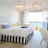 Topaluce Boho Capiz Shell Chandelier 3-Light Round Silver Coastal Ceiling