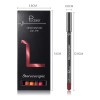 Juego De Delineador De Labios Impermeable Mate Sexy De 12pcs