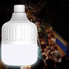 Ymiko 80W LED Emergency Light Bulb, USB Rechargeable Bulb with