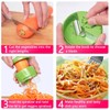 Handheld Spiralizer 3 in 1 Vegetable Slicer, Veggie Spiral Cutter