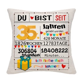Bommex Birthday Gift Birthday Decorations for Women Men Girls Boys Cushion Covers Decorative Cushion Covers for Birthday Happy Birthday Gift (35)