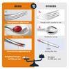 Silverware Set for 8, Heavy Duty Stainless Steel Cutlery Set