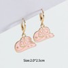 Zhang shine Enamel Western Cowgirls Boot Earrings Set for Women