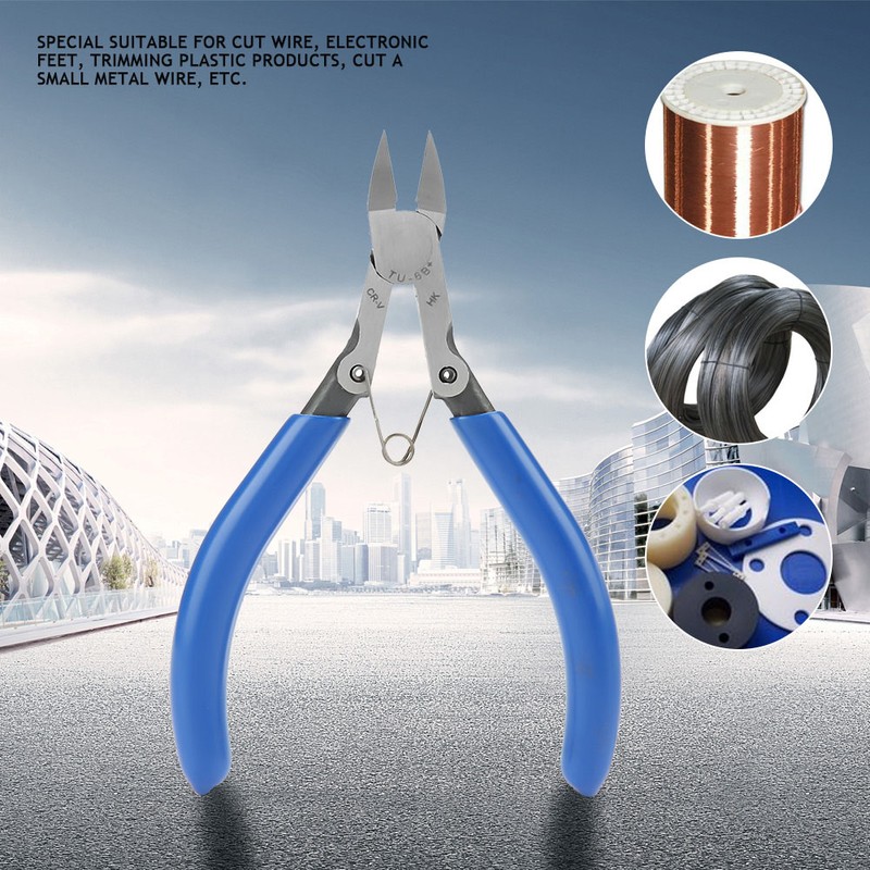 4.5inch Electrical Wire Cable Cutters Snips Cutting Nippers Wire Cutter