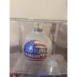christmas bulb ornamets patriotic