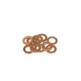 (Straight/Straight) Copper Washers 10 Pieces M6 19 – 91406