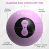 Maxgia Heating Electric Peanut Massage Ball with 5 Modes, Fascia