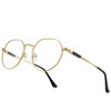 RB.Pilot Classic Round Polygon Reading Glasses for Men Women Light