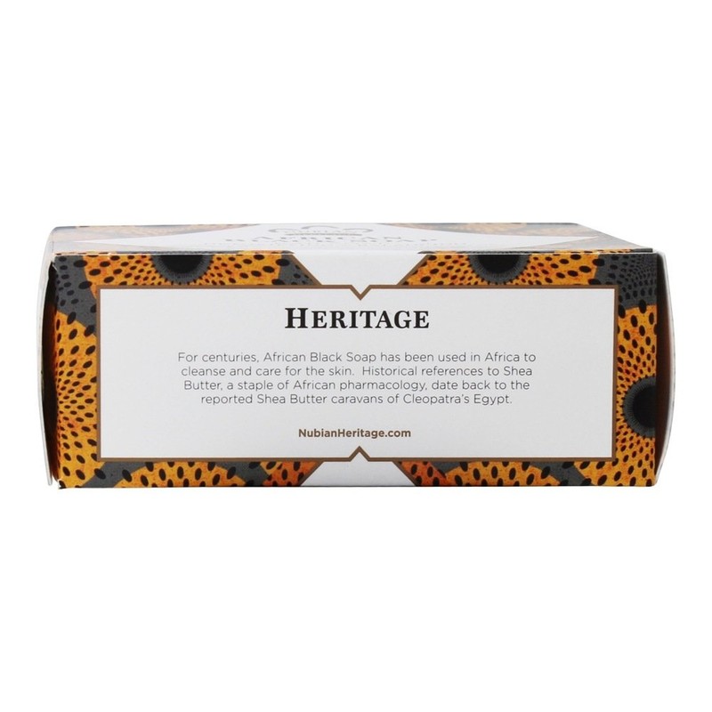 Nubian Heritage Soap Bar, African Black, 5 Ounce