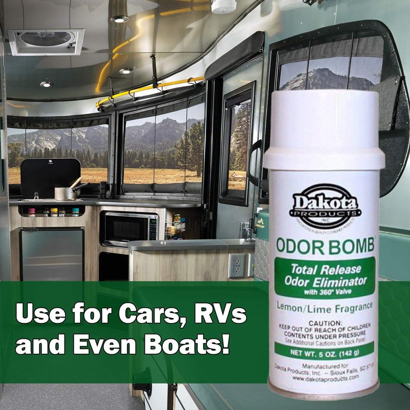 Dakota Odor Bomb Car Odor Eliminator - Lemon Lime by