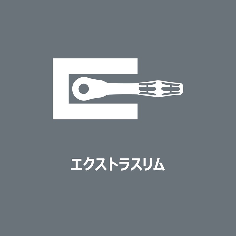 Wera 05004021001 | Zyklop Metal Ratchet Set, 8100 SA 11,