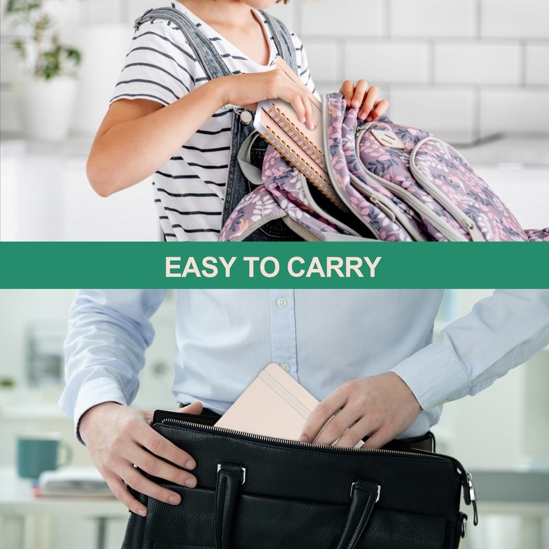 Utron 3 PCS Small Spiral Notebook 5x7, Notebooks for Note