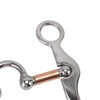 Horse Snaffle Bit Stainless Steel Rose Gold Plated Horse Gag