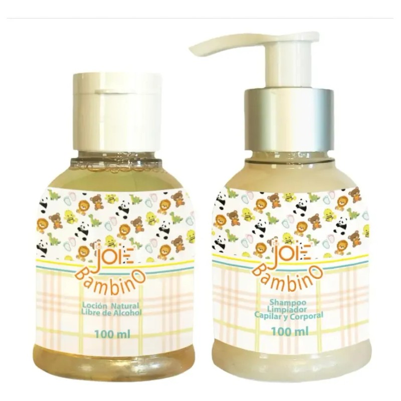 Kit Para Bebes Loción Y Sampoo Bejoie Bambino Ingr. Nat.