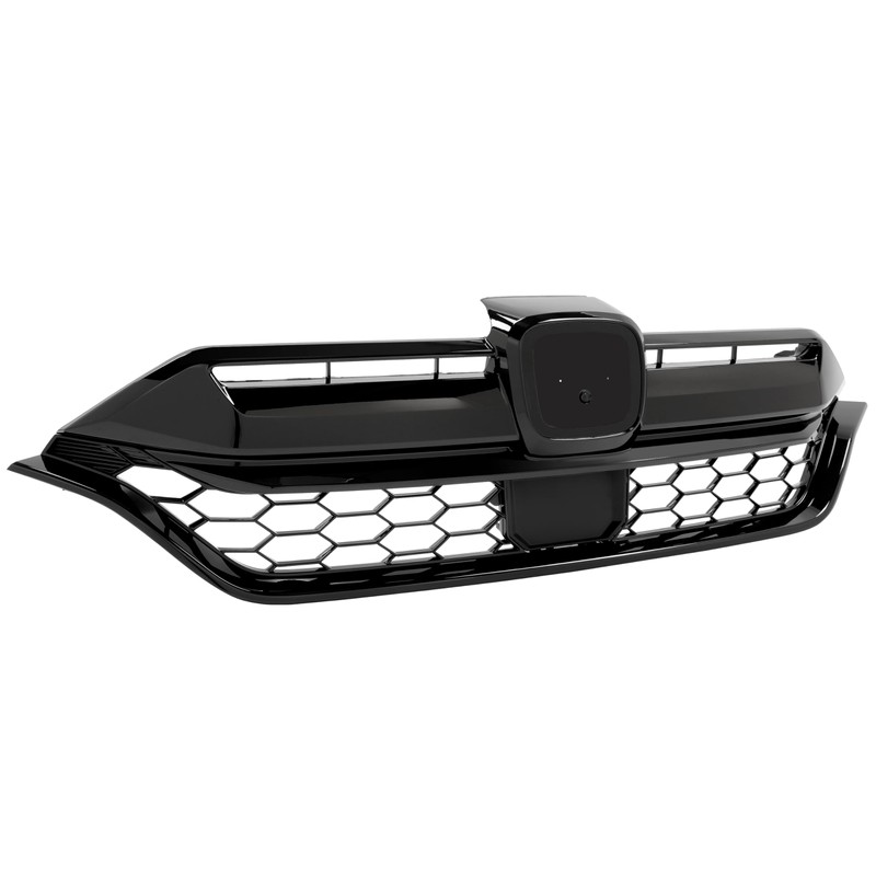 KUAFU Front Bumper Upper Grill Grille Compatible with 2020-2022 Honda