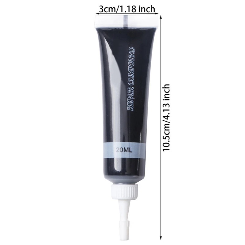realtop3 Advanced Leather Repair Filler Leather Repair Patch Black For